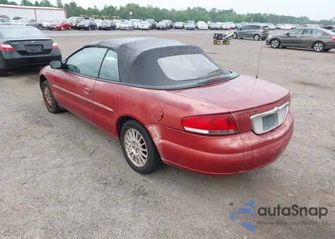 2004 Chrysler Sebring Lxi из США, поврежденный, VIN 1C3EL55R14N253553